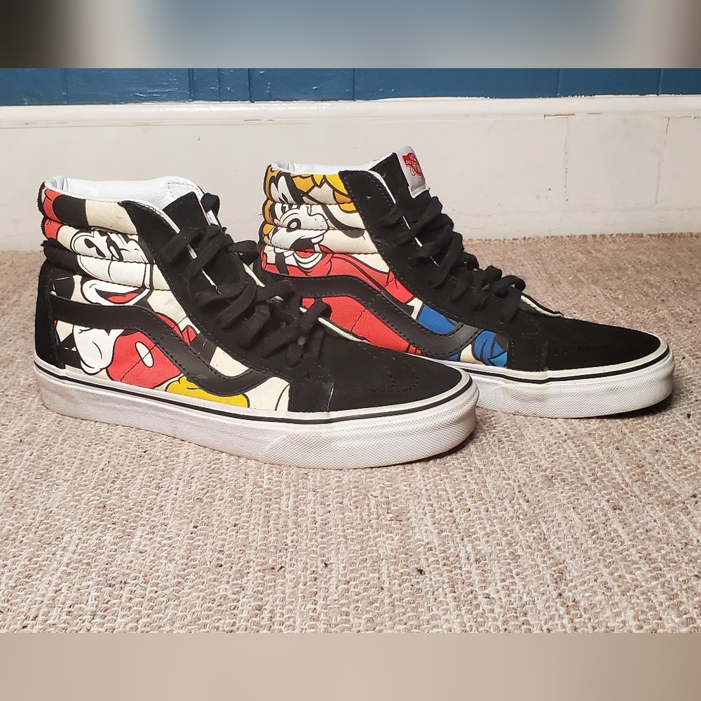 Disney X Vans collab high tops
